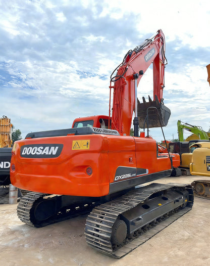 Собственный б/у экскаватор Doosan DX225LC | идеальное сочетание стабильности и эффективности