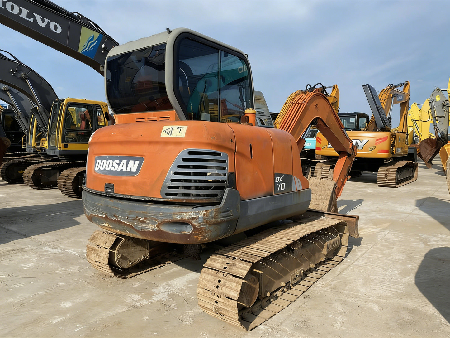 Б/у экскаватор Doosan 60